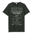 Gris foncé - Front - Amplified - T-shirt ZEPPELIN - Adulte