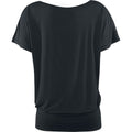 Noir - Back - Amplified - T-shirt SIMMONS TONGUE - Adulte