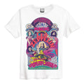Blanc - Front - Amplified - T-shirt ELECTRIC MAGIC - Adulte