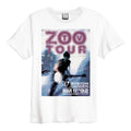 Blanc - Front - Amplified - T-shirt ZOO TV TOUR - Adulte