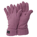 Rose - Front - FLOSO - Gants thermiques Thinsulate (3M 40g) - Femme