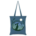 Bleu ardoise - Vert - Front - Grindstore - Tote bag HARVEST MOON