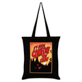 Noir - Orange - Front - Grindstore - Tote bag IT'S ALWAYS SOMEONE YOU KNOW