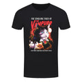 Noir - Front - Horror Cats - T-shirt THE VAMPURR - Homme
