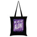 Noir - Front - Grindstore - Tote bag WE ARE NOT ALONE SCI-FI