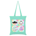 Turquoise pâle - Front - Grindstore - Tote bag GALAXY GHOULS