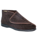 Marron - Front - Goodyear - Chaussons DRAKE - Homme