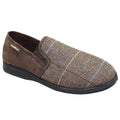 Marron - Front - Goodyear - Chaussons HARRISON - Homme