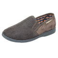 Marron - Front - Goodyear - Chaussons MALLORY - Homme