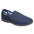Bleu marine - Front - Goodyear - Chaussons MALLORY - Homme