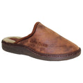 Marron - Front - Goodyear - Chaussons GLEN - Homme