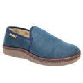 Bleu - Front - Goodyear - Chaussons MANOR - Homme