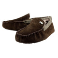 Marron - Close up - Lazy Dogz - Chaussons WORLEY - Homme