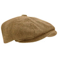 Beige - Front - Casquette plate - Homme