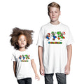 Blanc - Side - Super Mario - T-shirt - Enfant