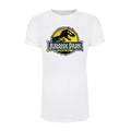 Blanc - Front - Jurassic Park - Robe t-shirt DNA - Femme