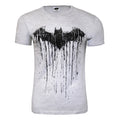 Gris - Noir Chiné - Front - Batman - T-shirt - Adulte