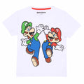 Blanc - Front - Super Mario - T-shirt - Enfant