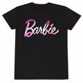 Noir - Front - Barbie - T-shirt - Adulte