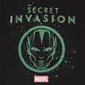 Noir - Vert - Back - Secret Invasion - T-shirt - Adulte
