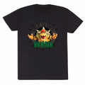 Noir - Front - Super Mario Bros - T-shirt KING OF THE KOOPAS - Adulte