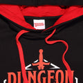 Noir - Pack Shot - Dungeons & Dragons - Sweat à capuche DUNGEON MASTER - Adulte
