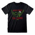 Noir - Front - Universal Monsters - T-shirt NEVER TRUST THE LIVING - Adulte
