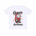 Blanc - Front - Nightmare Before Christmas - T-shirt QUEEN OF SCREAMS - Enfant