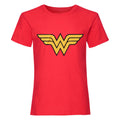 Rouge - Front - DC Comics - T-shirt WONDER WOMAN - Femme