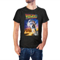 Noir - Back - Back To The Future - T-shirt - Adulte