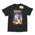 Noir - Side - Back To The Future - T-shirt - Adulte