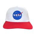 Blanc - rouge - Front - NASA - Casquette ajustable SWISH