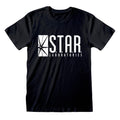 Noir - Front - The Flash - T-shirt STAR LABS - Adulte