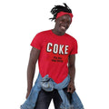 Rouge - Back - Coca-Cola - T-shirt IT'S THE REAL THING - Adulte