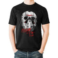 Noir - Back - Friday The 13th - T-shirt WHITE MASK - Adulte