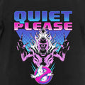 Noir - Back - Ghostbusters - Robe t-shirt QUIET PLEASE - Femme