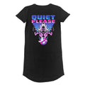 Noir - Front - Ghostbusters - Robe t-shirt QUIET PLEASE - Femme
