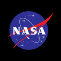 Noir - Pack Shot - NASA - T-shirt - Adulte