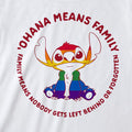 Blanc - Side - Lilo & Stitch - T-shirt RAINBOW OHANA - Femme