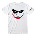 Blanc - Front - Batman: The Dark Knight - T-shirt SMILE - Adulte
