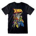 Noir - Jaune - Bleu - Front - X-Men - T-shirt - Adulte