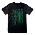 Noir - Vert - Front - Matrix - T-shirt CODING - Adulte