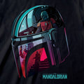 Noir - Turquoise vif - Rouge - Side - Star Wars: The Mandalorian - T-shirt - Adulte
