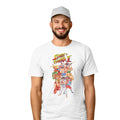 Blanc - Back - Street Fighter 2 - T-shirt - Adulte