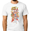 Blanc - Side - Street Fighter 2 - T-shirt - Adulte