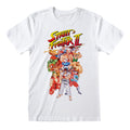 Blanc - Front - Street Fighter 2 - T-shirt - Adulte