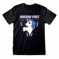Noir - Blanc - Bleu - Front - My Little Pony - T-shirt UNICORN VIBES - Adulte