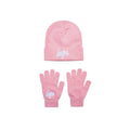 Rose - Front - Hype - Ensemble bonnet et gants - Enfant