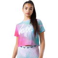 Rose - Turquoise vif - Front - Hype - T-shirt court - Fille