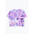Rose - violet - Back - Hype - T-shirt court GRAFFITI - Fille